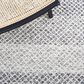 Safavieh Micro-Loop 4" x 6" Black and Ivory Area Rug, , large