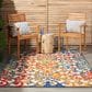Nourison Aloha Damask 9" x 12" Multicolor Indoor/Outdoor Area Rug, , large