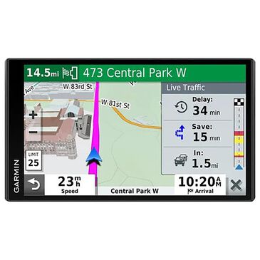 Garmin DriveSmart 65 and Traffic 6.95" GPS in Black, , large