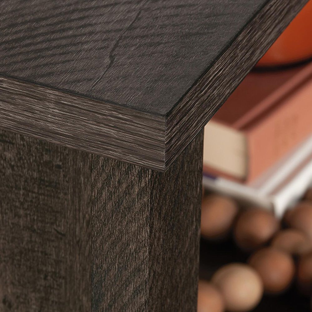 Sauder 9-Shelf Tall Cubby Bookcase in Blade Walnut, , large