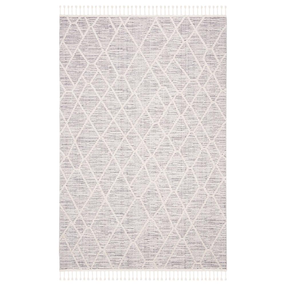 Safavieh Marrakesh MRK514 5"3" x 7"6" Ivory and Grey Area Rug, , large
