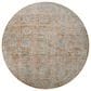 Loloi Katherine 5"3" Round Terracotta and Smoke Area Rug, , large