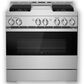 JennAir 36" Gas Professional Range with Chrome-Infused Griddle in Black Glass, , large