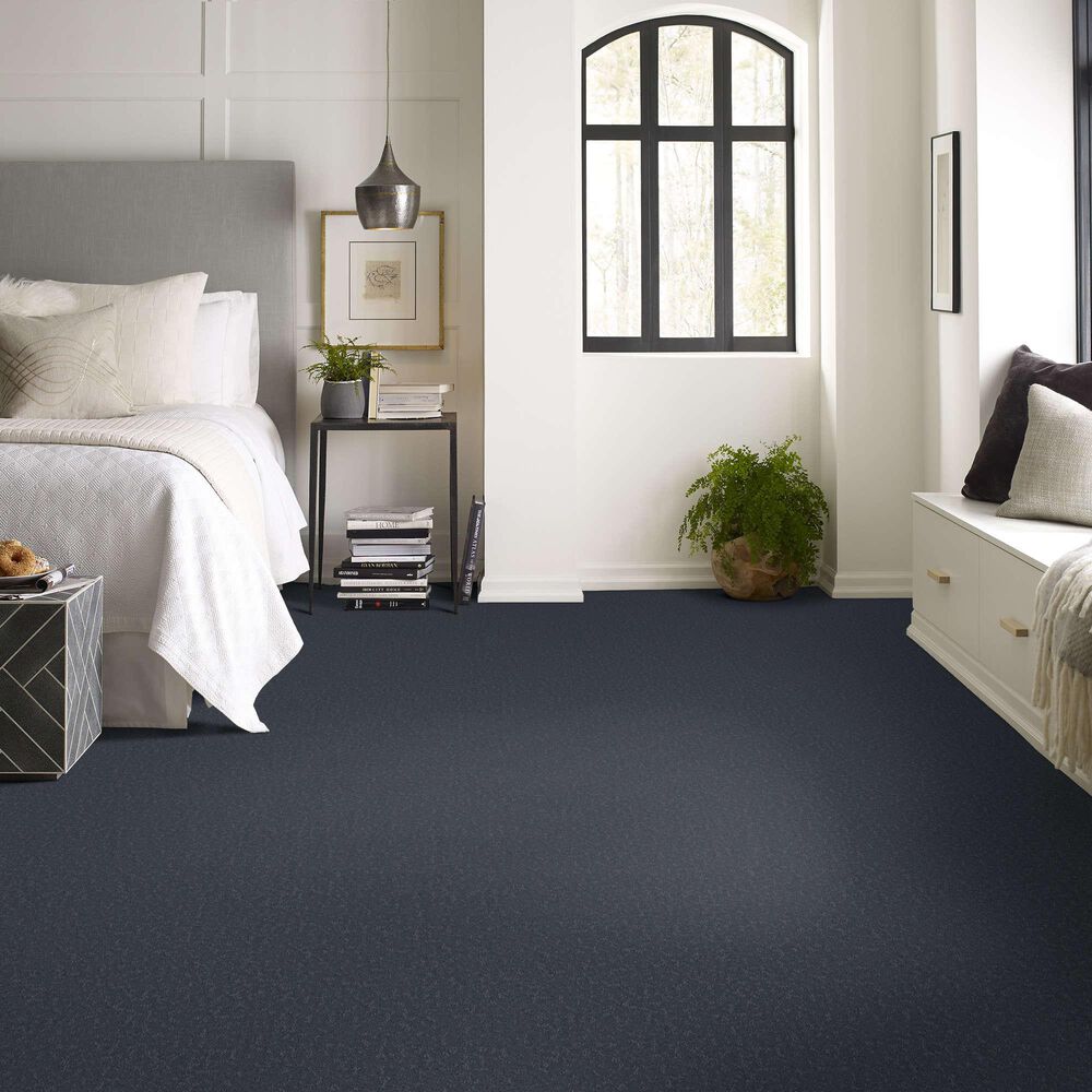 Shaw Clever Choice Carpet in Deep Atlantic, , large