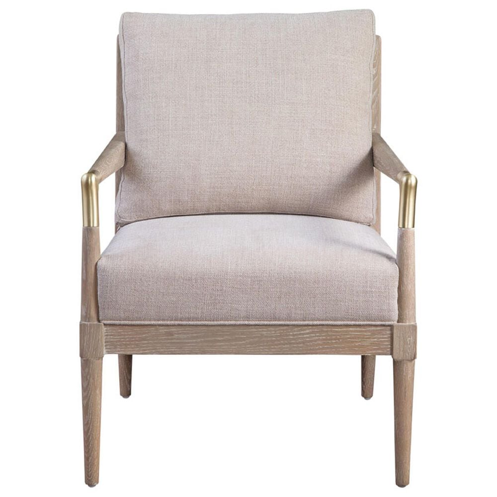 Vintage Furnishings Meyer Accent Chair in Lombardy Fawn, , large