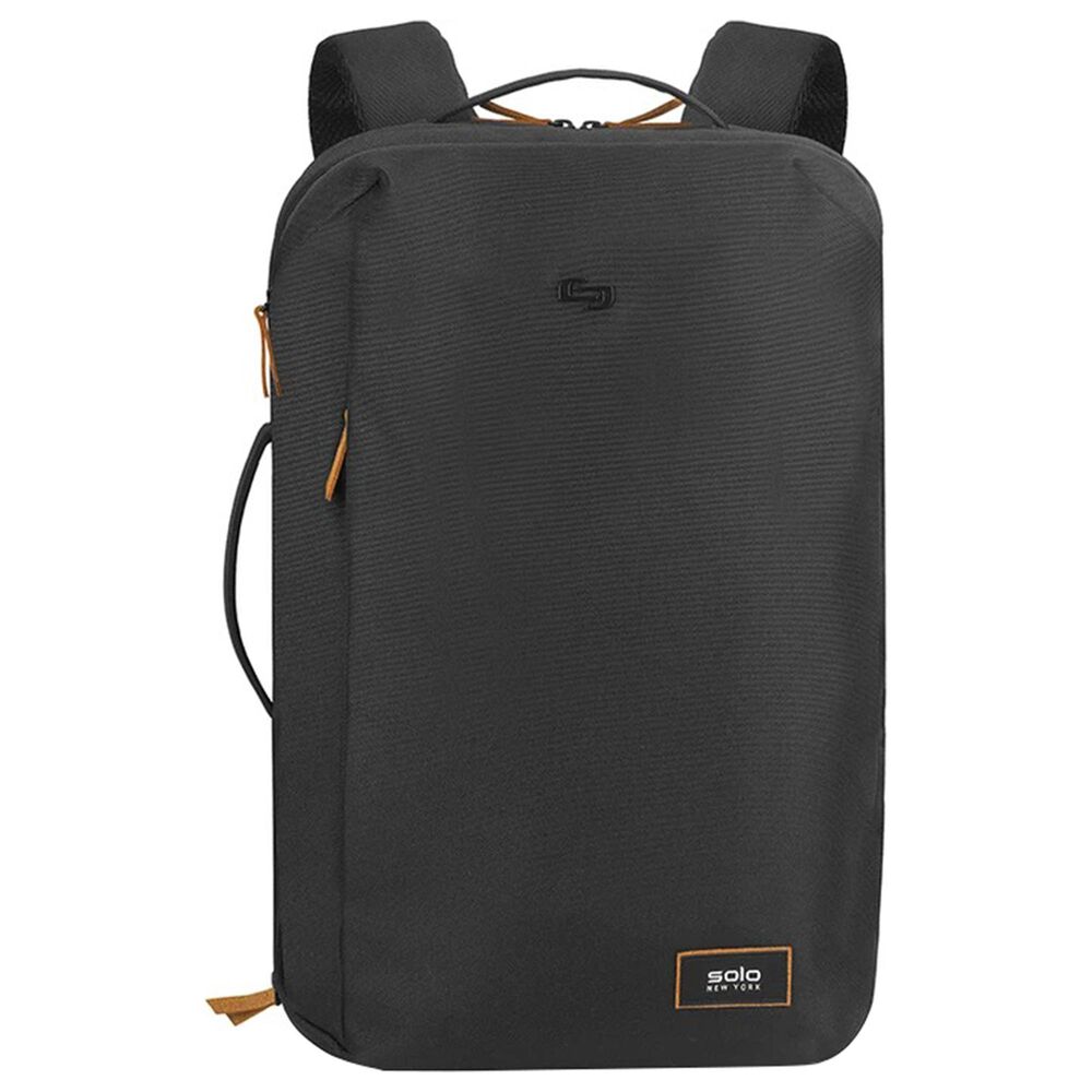 Solo Crosstown Expandable Backpack in Black, , large