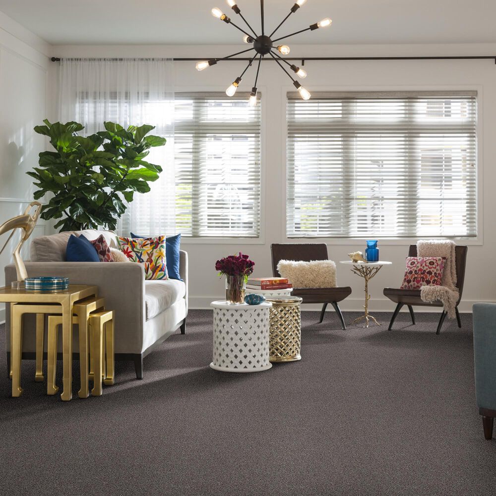 Shaw Foundations Take The Floor Accent II Carpet in Soapstone, , large