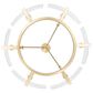 Golden Lighting Aenon 6-Light Wide Chandelier with Hammered Water Glass Shade in Brushed Champagne Bronze, , large