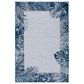 Safavieh Cabana CBN453N 4" x 6" Ivory and Navy Indoor/Outdoor Area Performance Rug, , large