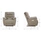 La-Z-Boy Joshua Power Rocking Recliner with Power Headrest and Lumbar in Chestnut, , large