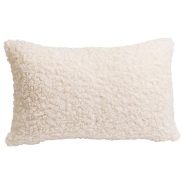Accents De Ville 14" x 20" Lumbar Pillow in Ecru, , large