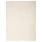 Nourison Dreamy Shag Solid 5"3" x 7"3" Ivory Area Rug, , large