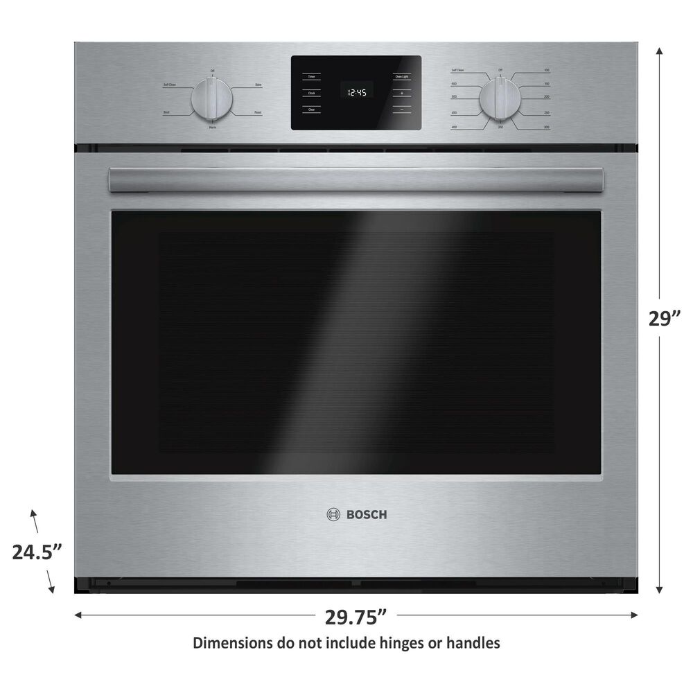 Bosch 30&quot; Single Wall Oven in Stainless Steel, , large