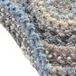 Capel Bayview 0036-440 2"3" x 4" Oval Slate Area Rug, , large