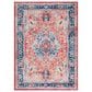 Safavieh Riviera 8" x 10" Navy and Red Area Rug, , large