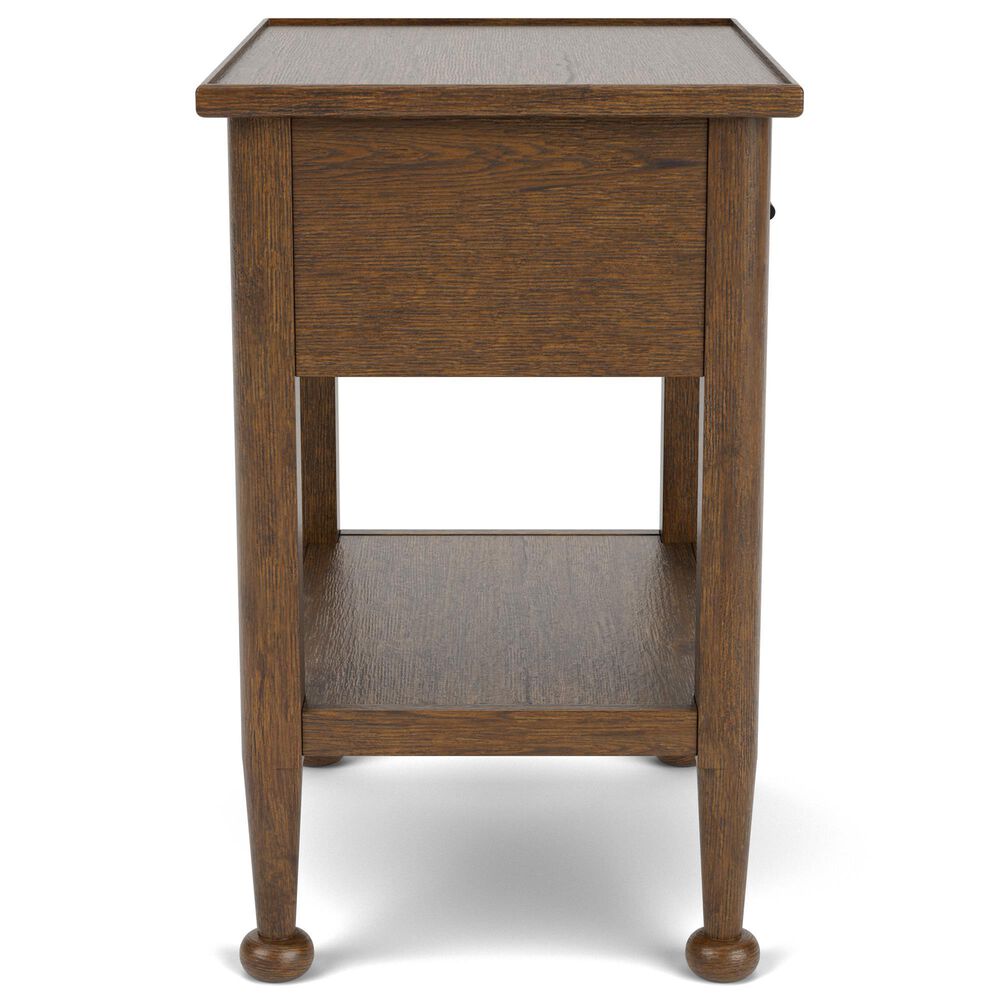 Riverside Furniture Calhoun 4-Piece Queen Panel Bedroom Set in Whiskey Oak, , large