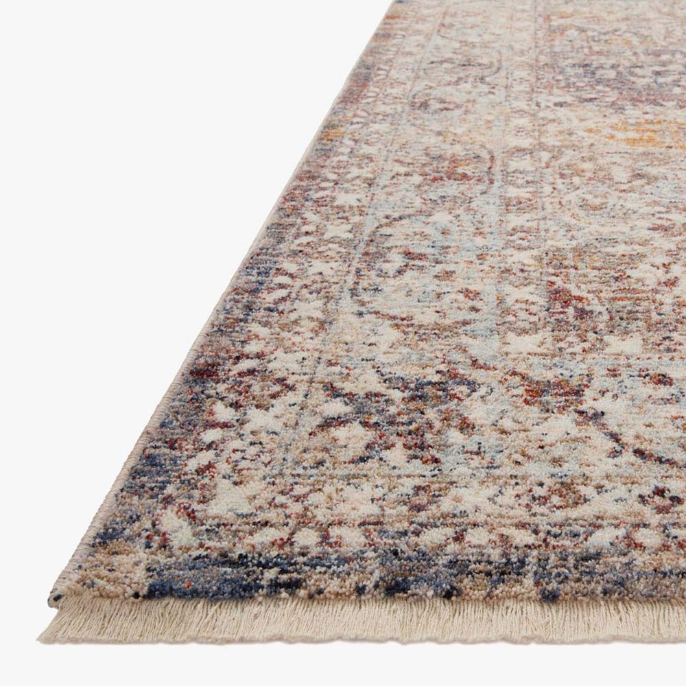 Loloi II Sorrento 2&#39;7&quot; x 8&#39; Natural and Multicolor Runner, , large