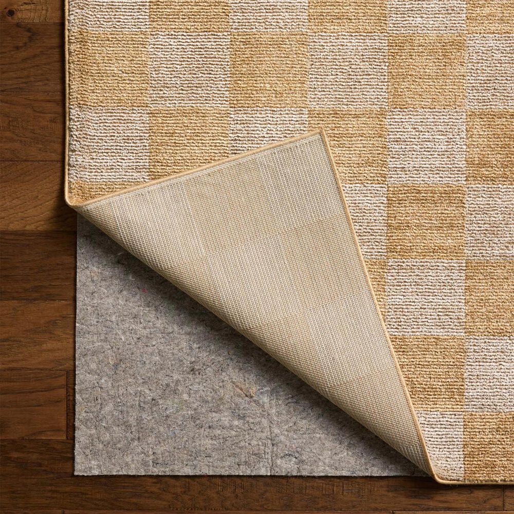 Chris Loves Julia x Loloi Calvin Apricot and Ivory 5'3" x 7'6" Area Rug, , large
