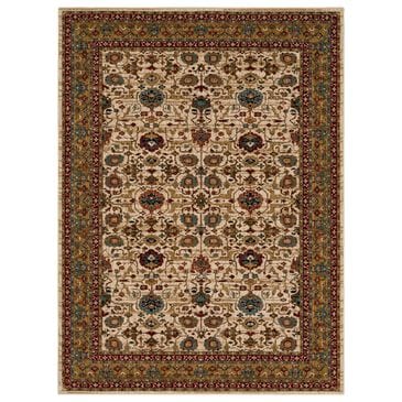 Karastan Spice Market Keralam Cream 5"3" x 7"10" Area Rug, , large