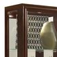 Chapel Hill 5-Shelf Curio Cabinet in Cherry Brown, , large