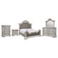 Millenium Bruchandi 5-Piece Queen Panel Bedroom Set in Antique White, , large
