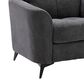 HOMLUX Accent Chair with Tufted Cushion in Gray, , large