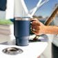 YETI Rambler 35 Oz Straw Mug with Straw Lid in Navy, , large