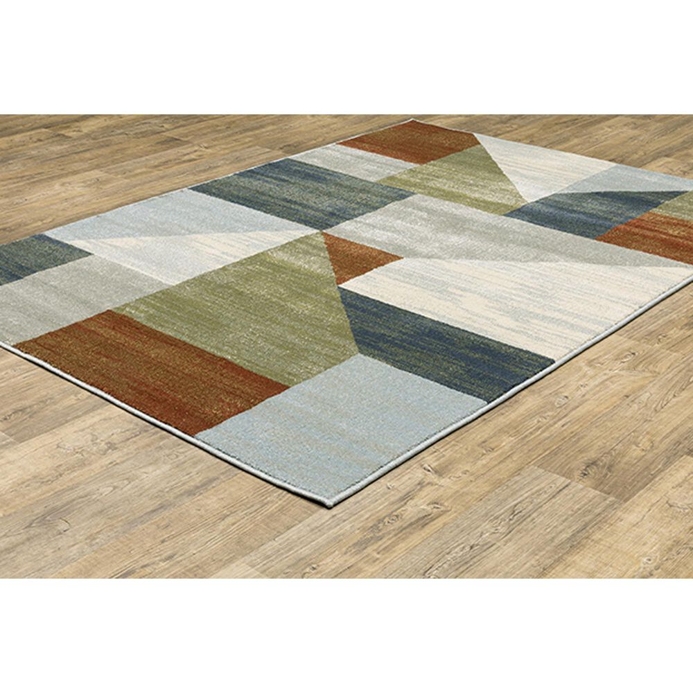 Oriental Weavers Branson 3&#39;3&quot; x 5&#39; Beige and Multicolor Area Rug, , large
