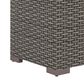 Homestyles Boca Raton 3-Piece Patio Set with Storage Table in Brown and Gray, , large