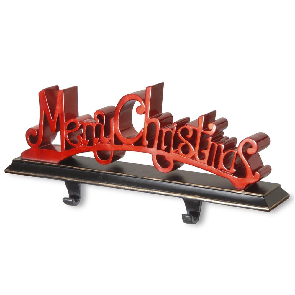 National Tree "Merry Christmas" Stocking Holder, , large