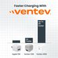 Ventev 45W Ultrafast USB-C Mini Wall Charger in White, , large