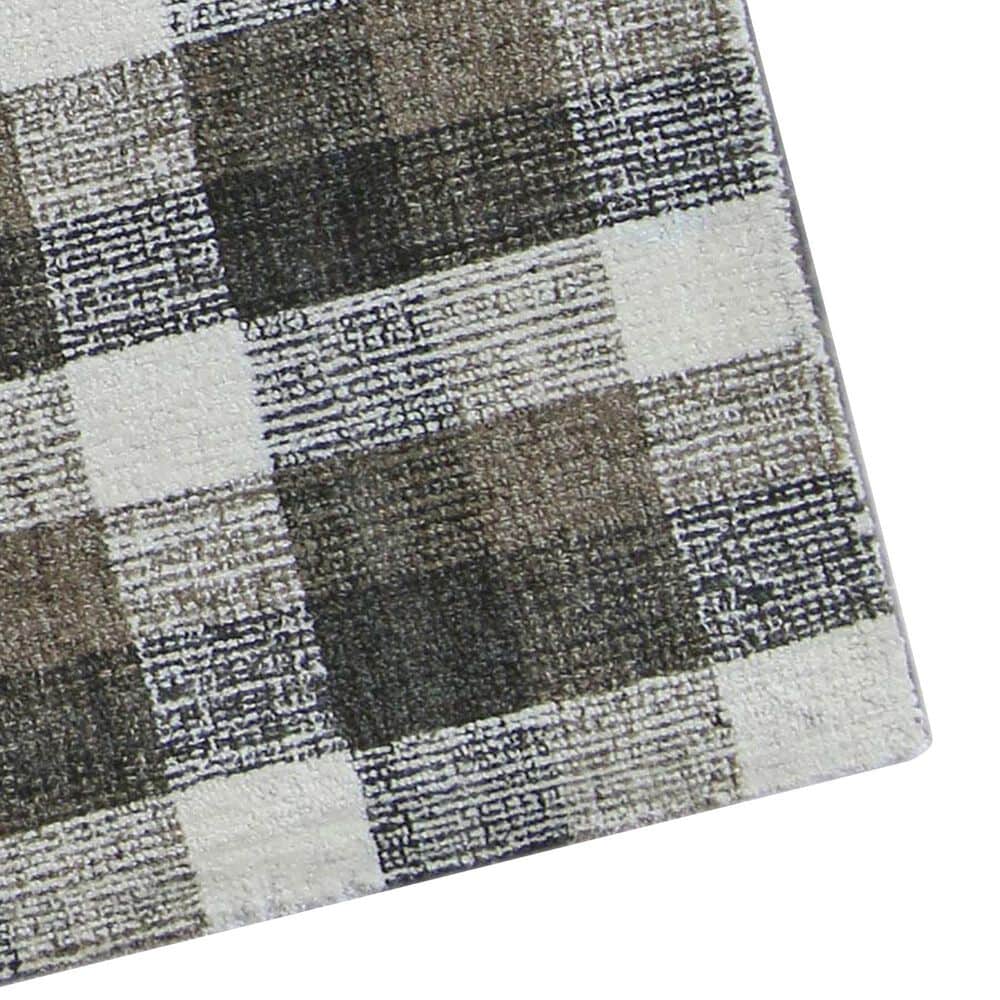 Amer Rugs Tartan 5&#39; x 7&#39;6&quot; Khaki Area Rug, , large