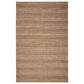 L&R Resources Natural Fiber Striped 5" x 7"9" Gray and Natural Area Rug, , large