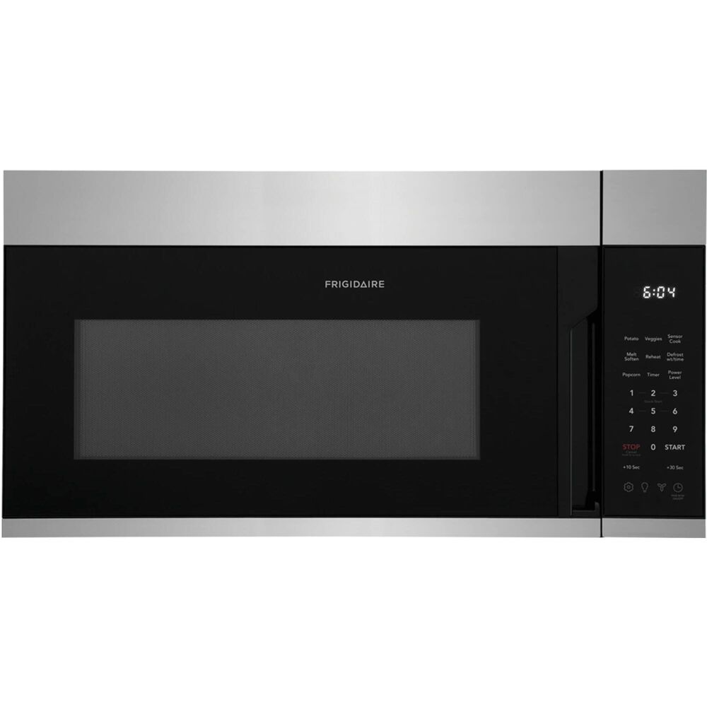 Frigidaire 4 PC Kitchen Package with 22.6 Cu. Ft. Counter-Depth French Door Refrigerator, 30&quot; Front Control Electric Range Ceramic with Top Convection, 1.8 Cu. Ft. OTR Microwave, and 24&quot; Built-In Dishwasher with DishSense and MaxDry, , large