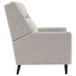 Furniture of America Selric Push Back Recliner in Beige, , large