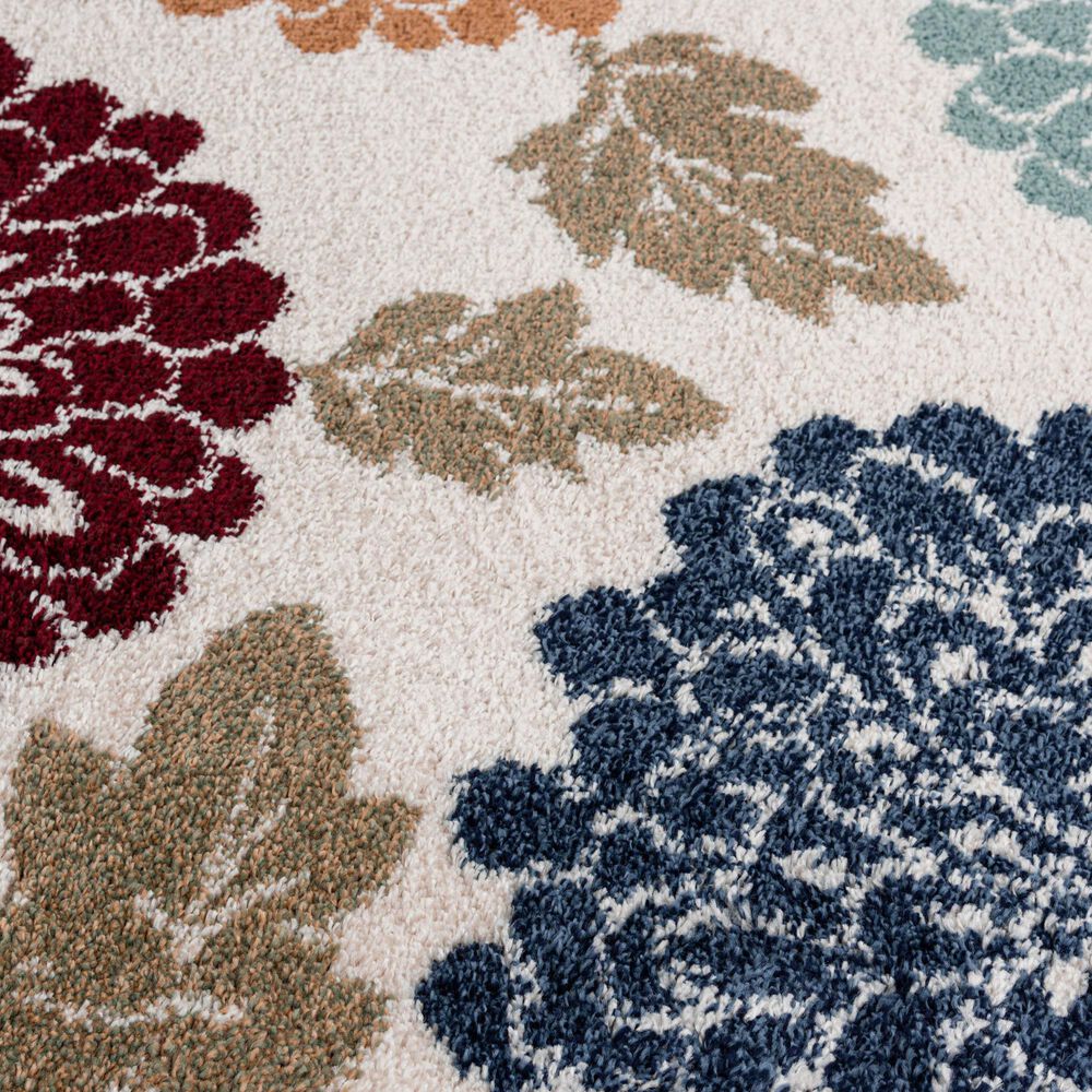 Central Oriental Tulsa Daegan 5&#39; x 7&#39;3&quot; Cream and Multicolor Area Rug, , large