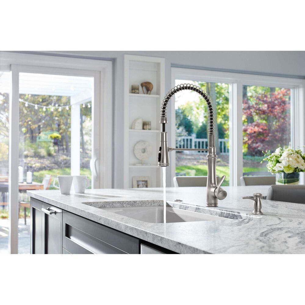 Kohler Bellera Semi-Professional Pull Down Kitchen Sink Faucet in Vibrant Stainless, , large