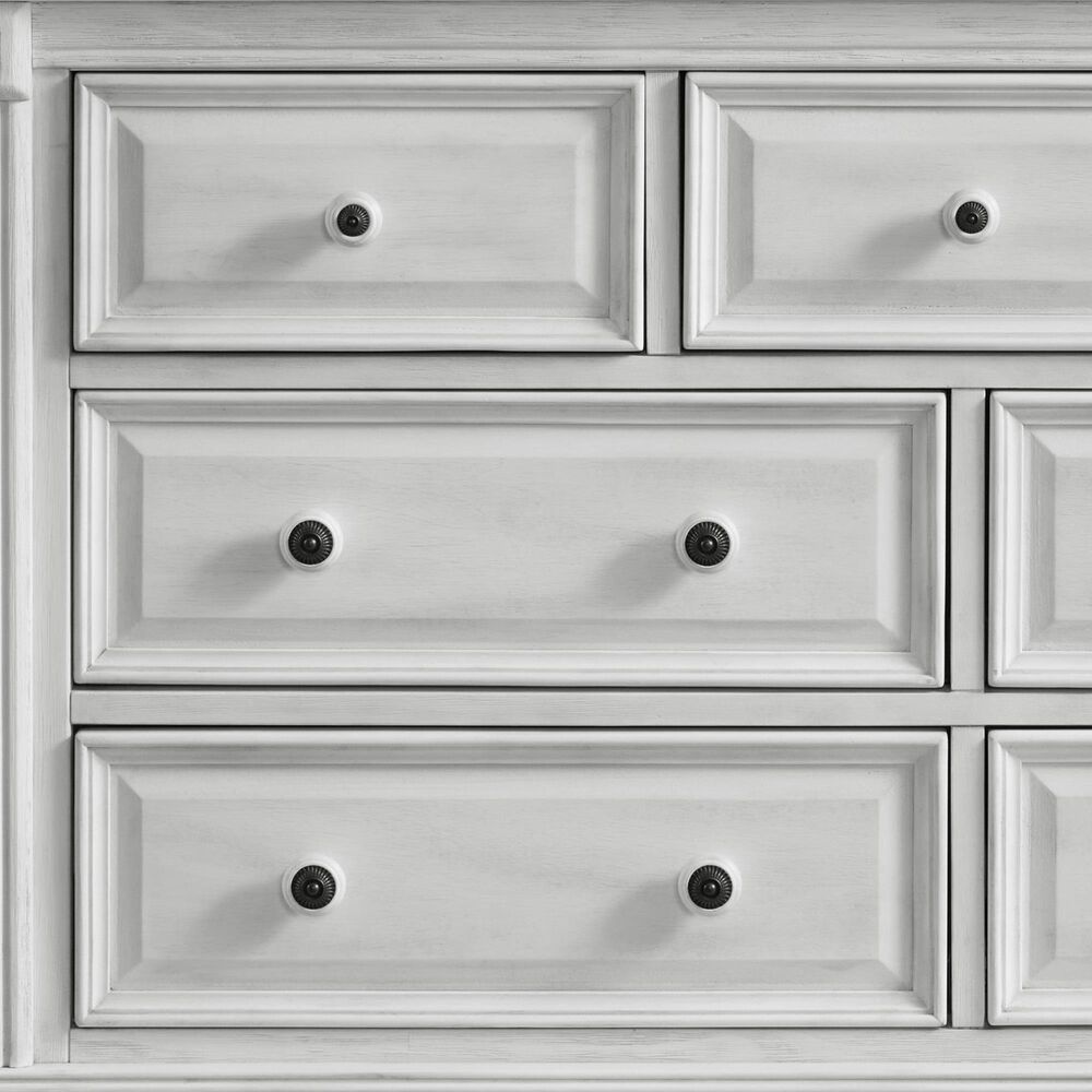 Oxford Baby London Lane 7-Drawer Dresser in Vintage White, , large