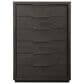 Urban Home Oxford 5-Piece King Bedroom Set in Basalt Gray, , large
