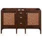 James Martin Vanities Addison 60" Double Bathroom Vanity in Mid-Century Acacia with 3 cm Victorian Silver Quartz Top and Rectangular Sinks, , large