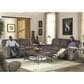 Catnapper Reyes Power Lay Flat Reclining Console Loveseat in Graphite, , large