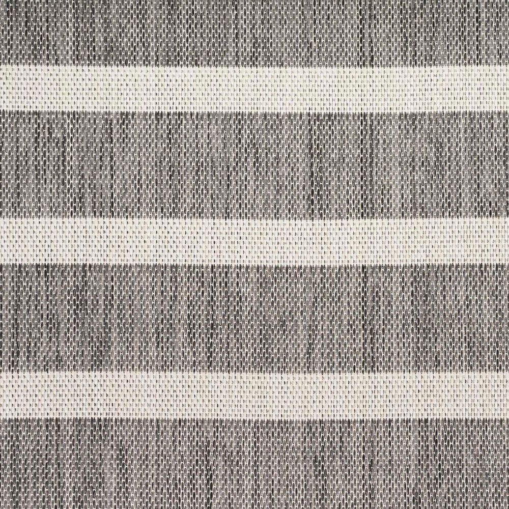 Nourison Positano POS03 Charcoal and Ivory 8&#39; x 10&#39; Indoor/Outdoor Area Rug, , large
