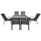 Redline Creation Inc. 35 x 62in Black Table with Hole for an Umbrella, , large