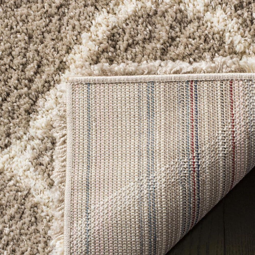 Safavieh Hudson Shag SGH280S-8 8&#39; x 10&#39; Beige/Ivory Area Rug, , large