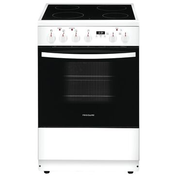 Frigidaire 24"" Freestanding Electric Range in White, , large
