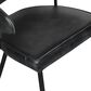 Home Trends & Design Essex Dover Arm Chair in Black, , large