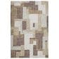 Dalyn Rug Company Portico PO3 Brown 9" x 12" Area Rug, , large