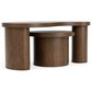 Riverside Furniture Santa Cruz 2-Piece Bunching Cocktail Table Set in Whiskey Oak, , large