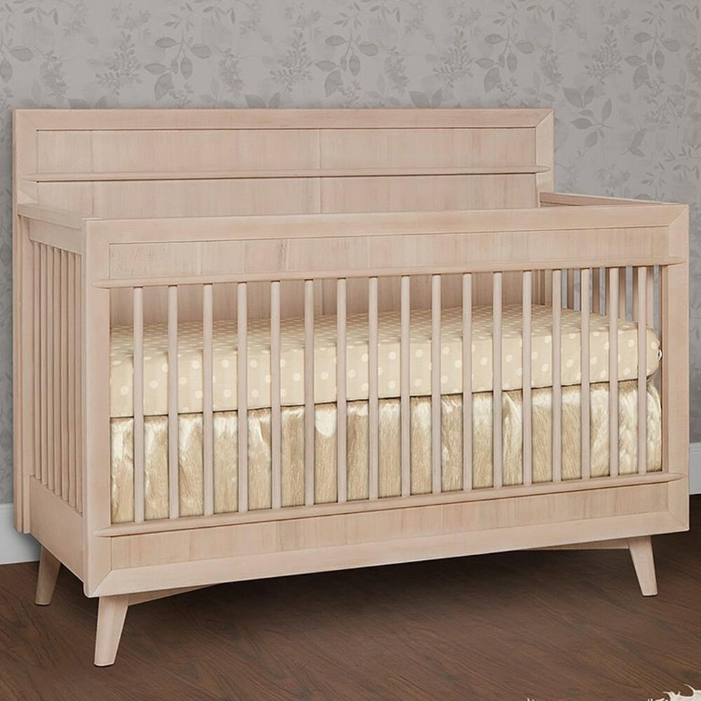 Evolur Antilia 4-In-1 Convertible Crib in Sand Castle Oak, , large
