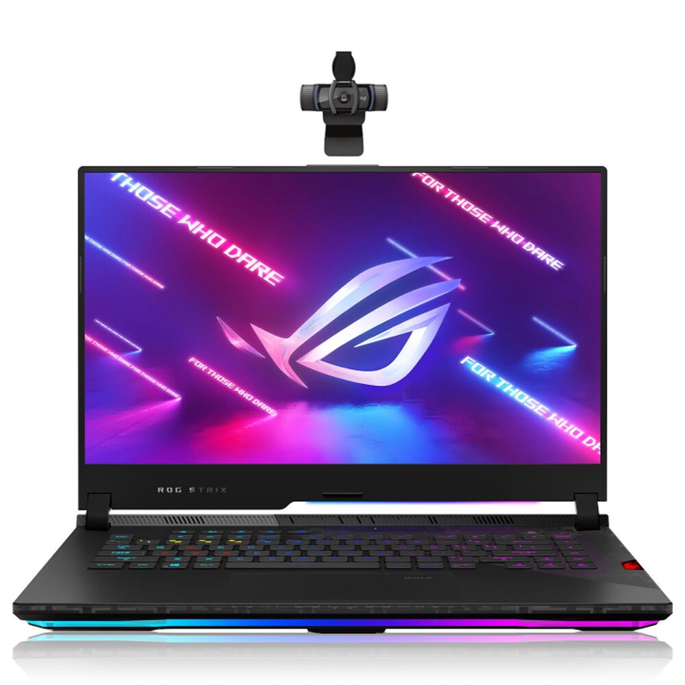 ASUS 15.6" ROG Strix Scar 15 Gaming Laptop | Intel Core i9-12900H - 16GB RAM - GeForce RTX 3080 - 1TB SSD in Black with C920s HD Pro Webcam, , large